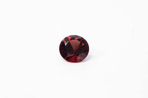 8mm 2.08 carat Round-Cut Red Garnet