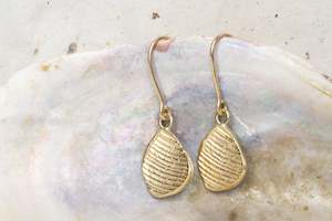 Jewellery manufacturing: Drift Earrings - 9ct Yellow Gold