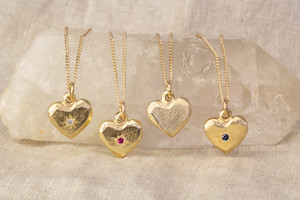 Heart Pendant - Yellow Gold