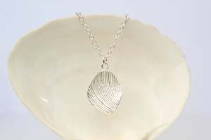 Shore Pendant - Sterling Silver