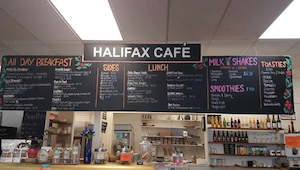 Halifax cafe - Nelson