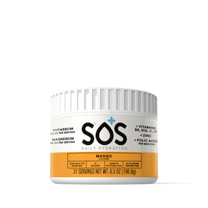 Products: SOS Daily - Vitamin Enhanced Mango 31 Serving Tub