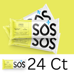 SOS Daily - Vitamin Enhanced Lemon 24ct Pouch