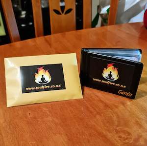 Internet only: Soul Fire Cards with Display Wallet