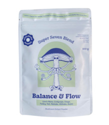 Super Seven Blend : Balance & Flow - Functional Mushroom Extracts