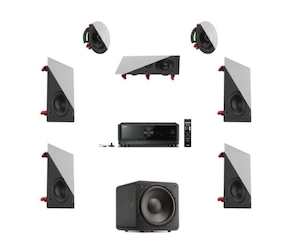 YAMAHA & KLIPSCH 5.1.2 DOLBY ATMOS DISCRETE HOME THEATRE PACKAGE