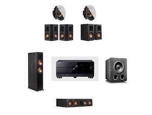 Yamaha & Klipsch 7.1.2 Dolby Atmos Home Theatre Package