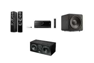 YAMAHA & SVS 3.1 HOME THEATRE PACKAGE