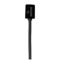 Shure WL93 omni lapel mic for wireless use (black)