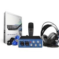 Presonus Authorised NZ Retailer - Audiobox USB96 STUDIO USB 96khz Recording Interface Bundle