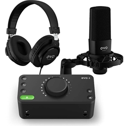 Audient EVO4SRB 2x2 USB/iOS Recording System Bundle