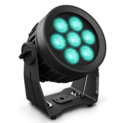 Sound recording or reproducing equipment - industrial - wholesaling: CAMEO CLPFLATPRO7G2 7x10W RGBWA LED Weatherproof Spotlight FLATPRO7G2