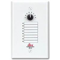 Sound recording or reproducing equipment - industrial - wholesaling: dbx ZC-9 Zone Remote Control