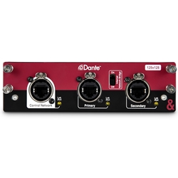 A&H Dante 128AX Interface Card for dLive & Avantis Mixers DLDANT128AX