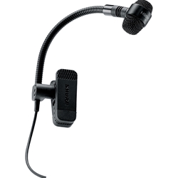 Shure PGA98H-TQG Clip-On Condenser Horn Mic for wireless