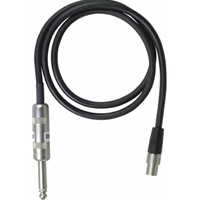 Shure WA302 wireless bodypack cable W/TA4F