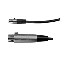 Shure WA310 wireless bodypack cable XLR TO TA4F