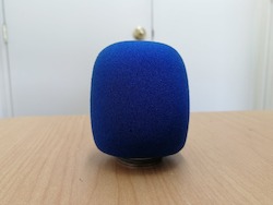 Foam Wind Sock Blue for Standard Hand held Mics