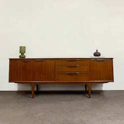 Large Teak Sideboard By Jentique Furniture Ltd