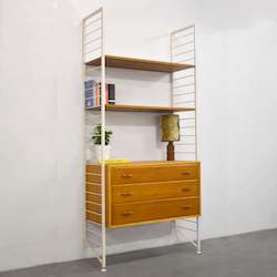 Original Ladderax Modular Shelving System By Robert Heals For Staples