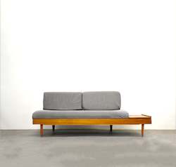 Seating: Mid Century Teak Day Bed/Sofa