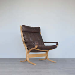 Tall Lounge Carver 'Siesta' Chair by Ingmar Relling for Westnofa