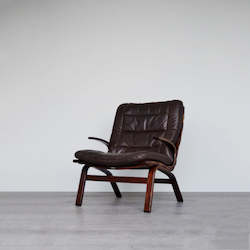 Norwegian Lounge Chair By Nordahl Solheim & Elsa Solheim for Rybo Rykken & Co