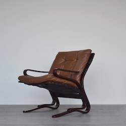 Norwegian Armchair Lounge Chair By Oddvin Rykken