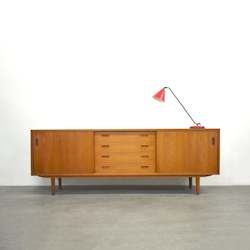 Danish Teak Sideboard By Hornslet MÃ¸belfabrik