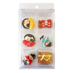 Pirate Edible Decorations 6pk – South City Party Nibbles Online