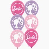 Barbie Latex balloons 6pk – South City Party Nibbles Online