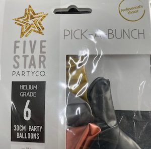 Pick A-Bunch Balloons 6pk – South City Party Nibbles Online