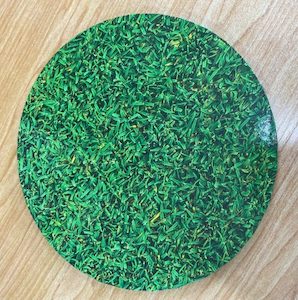 Cake board round grass 8″ 6mm – South City Party Nibbles Online