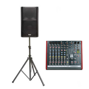 QSC K12 – 2000W with Mixing Console – Southern Audio