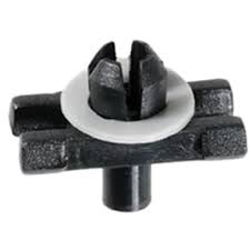 Universal Nylon Body Moulding Push-Pin Clip, 9mm x 18mm