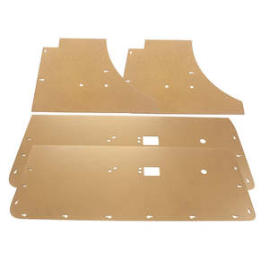 Door Trim Backing Board Set, Masonite (VH-CL Charger)