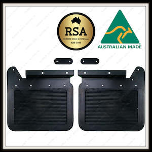 Rear Mudflap Set, Rubber (VH-CM)