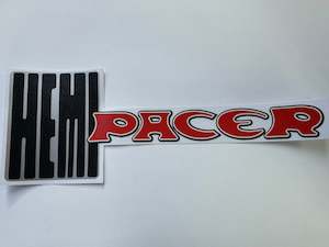 "Hemi Pacer" Boot Decal (VH)