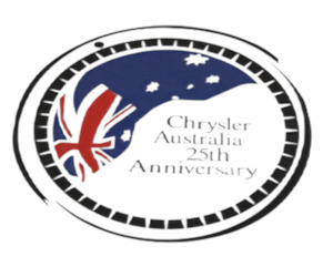 Chrysler Australia 25th Anniversary Decal