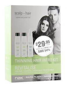 Toiletry: Nak Scalp Revitalise Thinning Hair Intro Kit