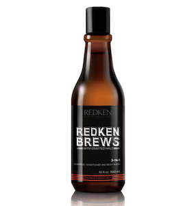 Toiletry: Redken Brews 3-In-1 Shampoo 300ml