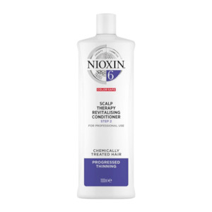 Nioxin System 6 Scalp Therapy Revitalising Conditioner 1 Litre For Chemically Tr…