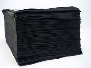 SSS Biodegradable Black Towels 50pcs