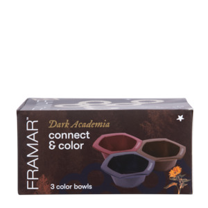 Framar Connect & Color Bowls Dark Academia 3 pack