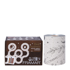 Framar Embossed Roll - Dark Academia - Med - 320ft - Limited Edition