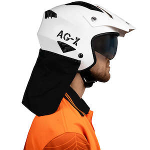 RXT AG-X Farm Helmet with Neck Curtain - Solid Colours