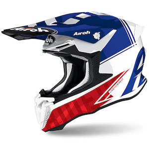 Tech L Twist 2.0 Blue Gloss Helmet MX Airoh