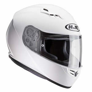 Motorcycle or scooter: CS15 S White Helmet Road HJC