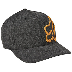 Fox Clouded Flexfit 2.0 Hat [black/gold] S/m