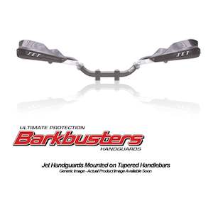 Motorcycle or scooter: Barkbusters Handguard Jet Replacement Plastic - Yellow